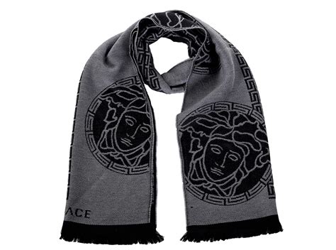 versace scialle|versace wool scarf.